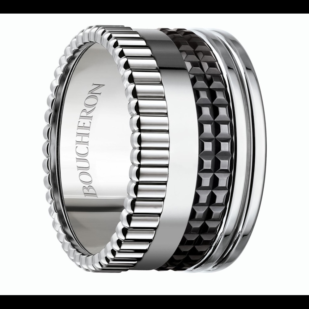 Men’s Boucheron Quatre Black Edition Ring